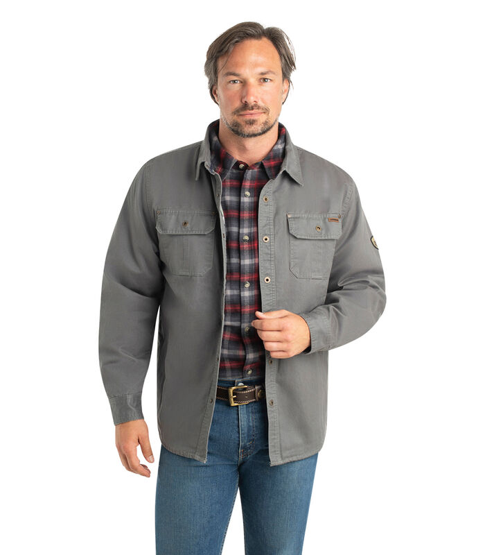 Men's Journeyman Flannel Lined Shirt Jacket image number 3