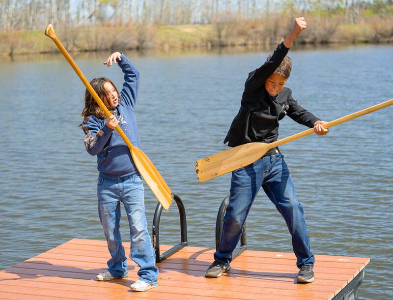 Kids Outfitter Camo Hoodie Sweatshirt image number 3