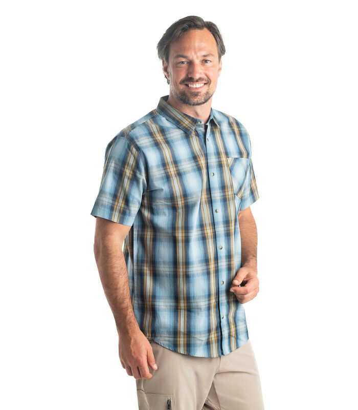 Men's Poplin Short Sleeve Shirt image number 2
