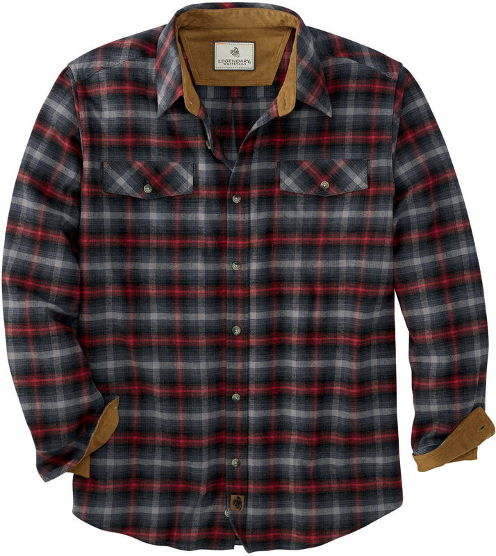 Men's Legendary Stretch Casual Flannel Shirt image number 0