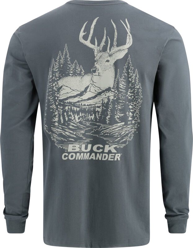 Men's Buck Commander 8 Point Buck Long Sleeve Shirt image number 0