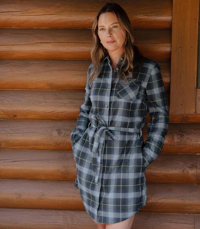 Women's Open Spaces Flannel Dress image number 2
