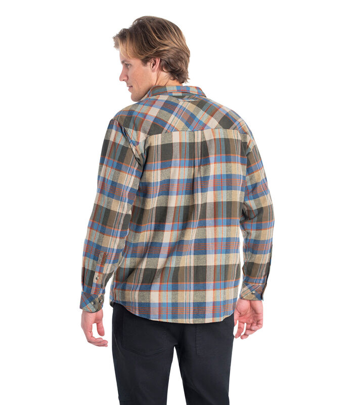 Men's Buck Camp Flannel Shirt image number 3