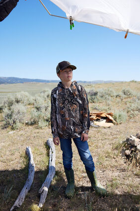 Kids Outfitter Camo Hoodie Sweatshirt