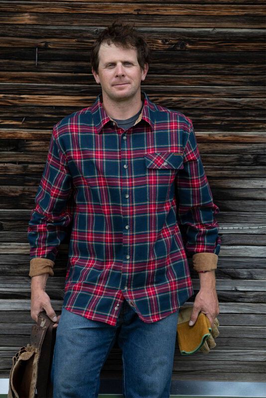 Men's Buck Camp Flannel Shirt image number 2