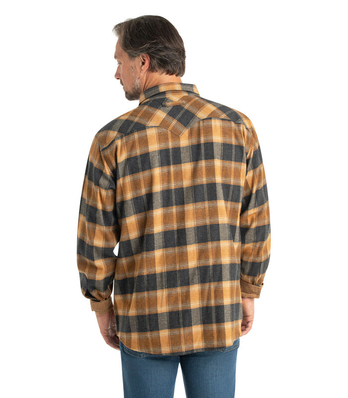 Men's Shotgun Western Flannel Shirt image number 4