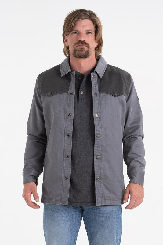 Men's Lonestar Waxed Canvas Shirt Jacket image number 3