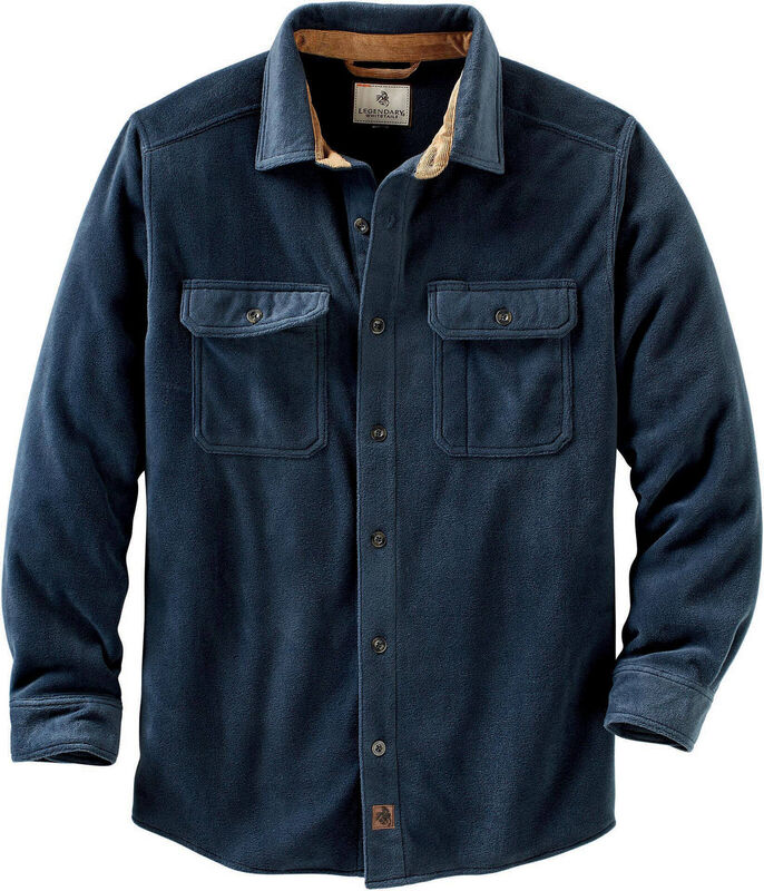 Men's Heavyweight Navigator Fleece Shirt image number 0