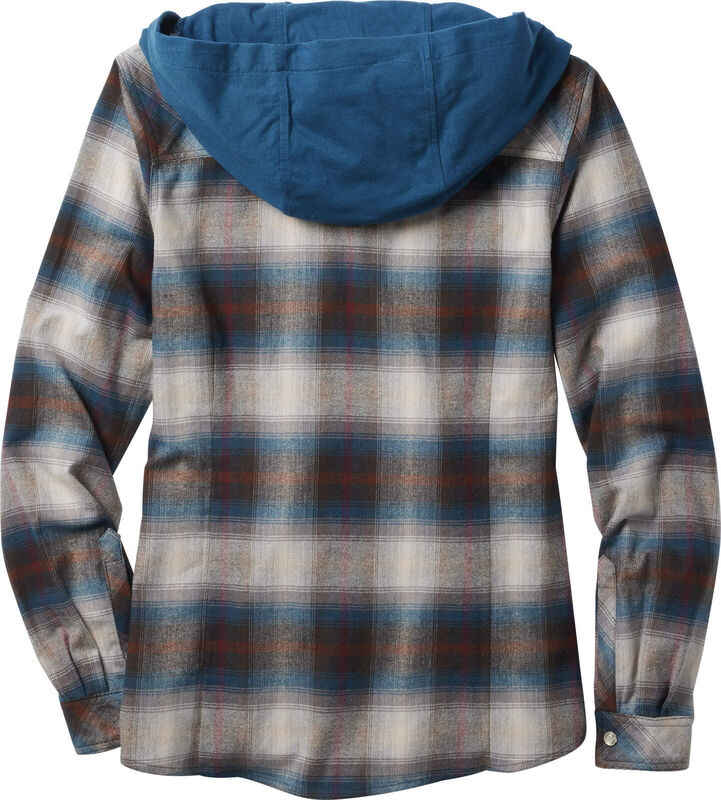 Women's Lumber Jane Hooded Flannel Shirt image number 1