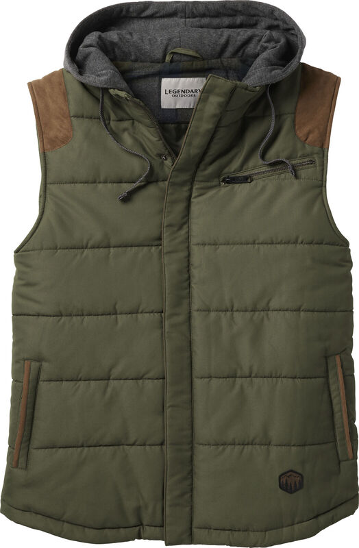 Men's Legendary Outdoors Scrambler Puffer Vest image number 0