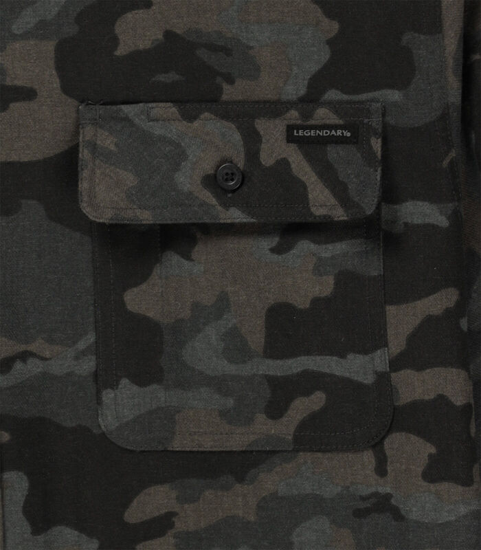 Men's Buck Camp Flannel Shirt image number 5