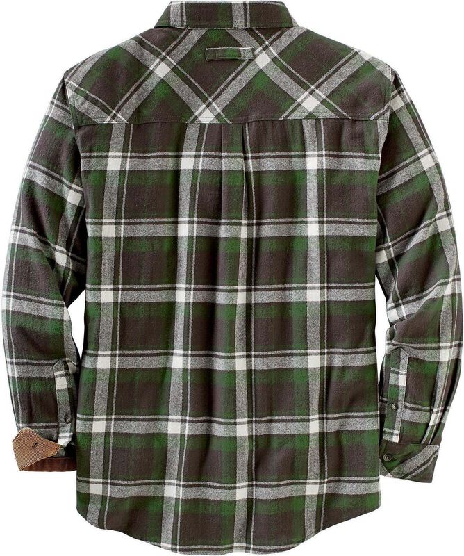 Men's Buck Camp Flannel Shirt image number 1