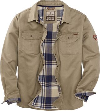 Men's Journeyman Flannel Lined Shirt Jacket