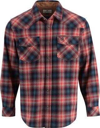 Men's Shotgun Western Flannel Shirt