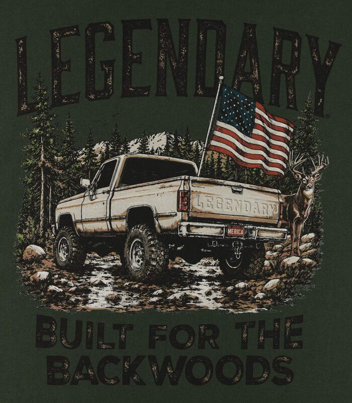 Men's Freedom to Hunt Short Sleeve T-Shirt Made in the USA image number 3
