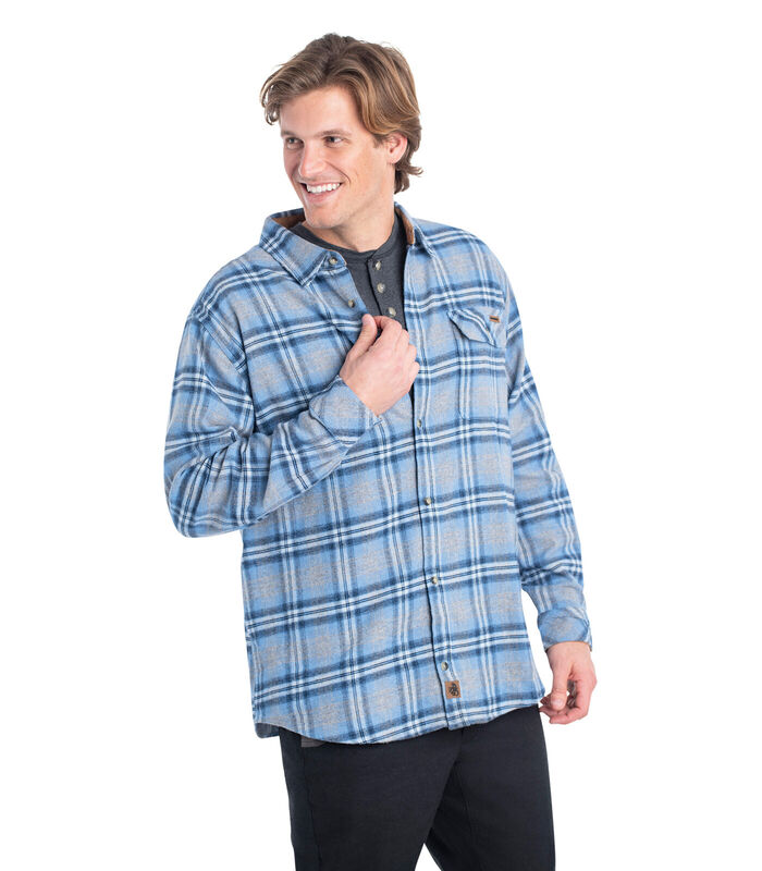 Men's Buck Camp Flannel Shirt image number 2