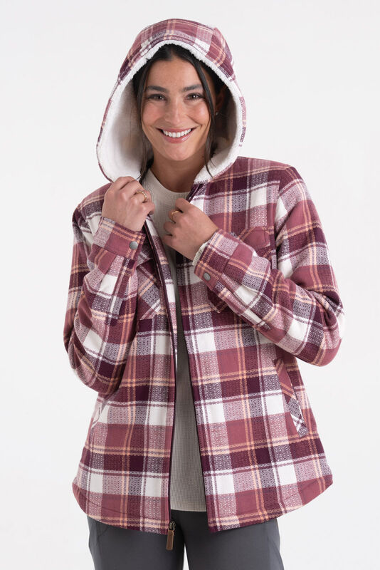 Women's Woodland Berber Shirt Jacket image number 3
