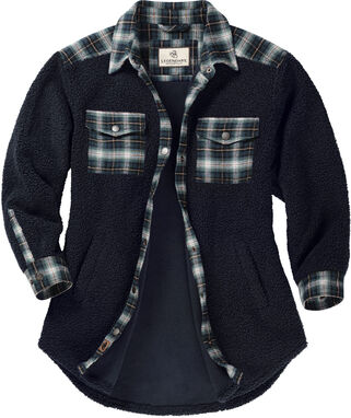Women's Boucle Sherpa Shacket