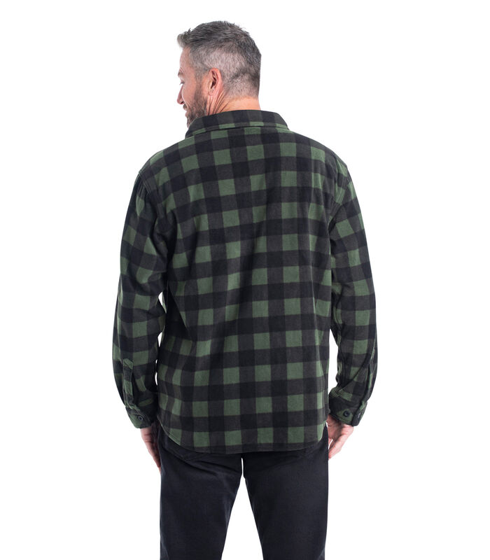 Men's Heavyweight Navigator Fleece Shirt image number 3