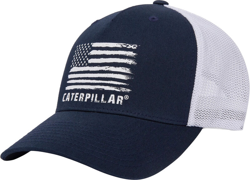 Distressed Flag Flexfit 110 Cap image number 0