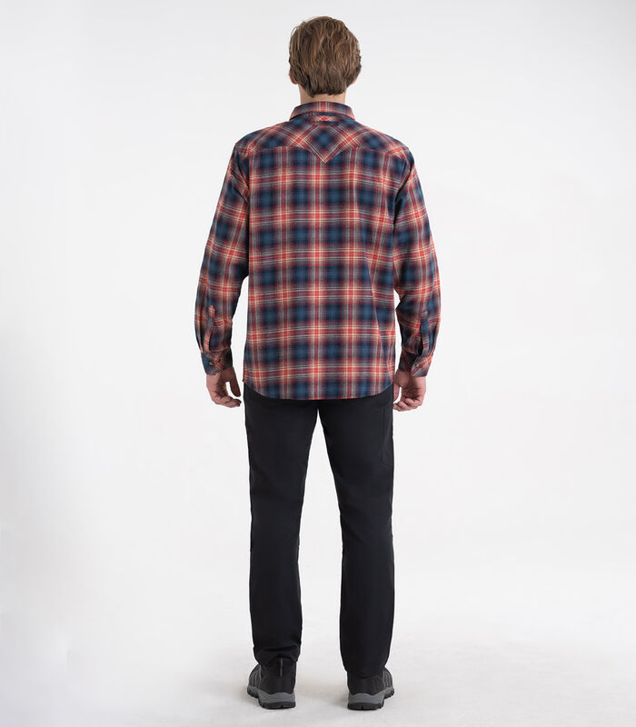 Men's Shotgun Western Flannel Shirt image number 4