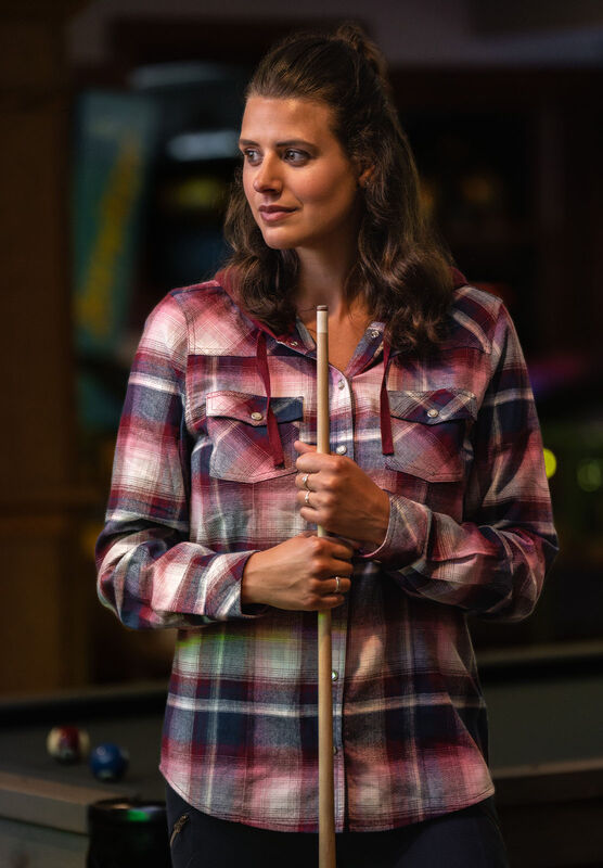 Women's Lumber Jane Hooded Flannel Shirt image number 4