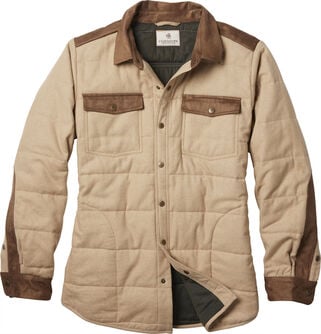 Men's High Caliber Quilted Shirt Jacket
