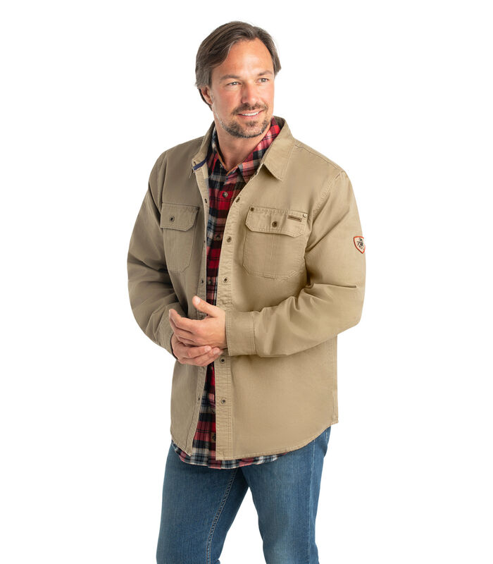 Men's Journeyman Flannel Lined Shirt Jacket image number 3