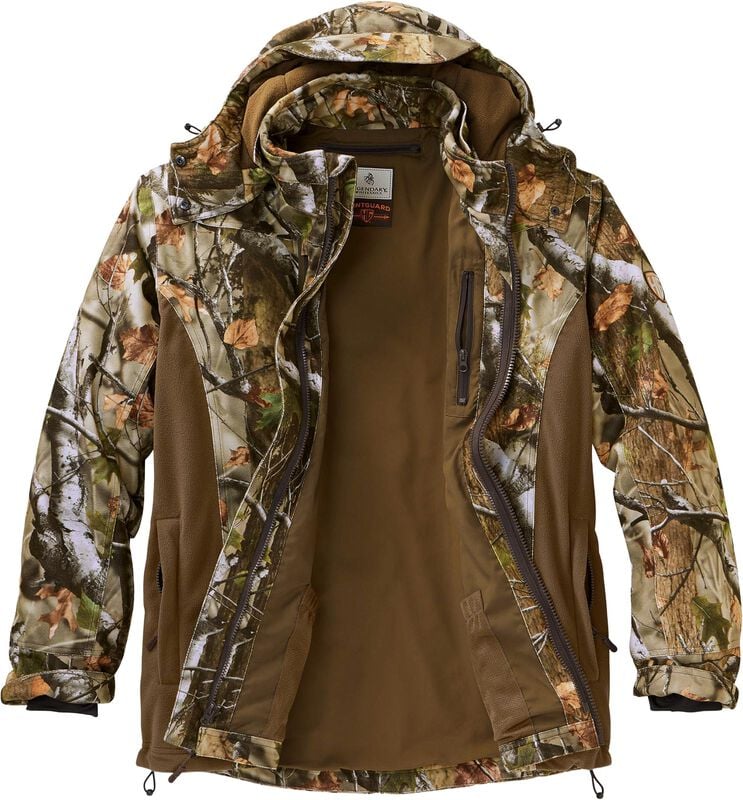 Men's Heavyweight Huntguard Big Game Camo Convertible Hunting Coat image number 5