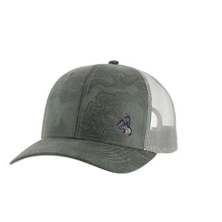 Legendary Topographical Print Snapback Hat
