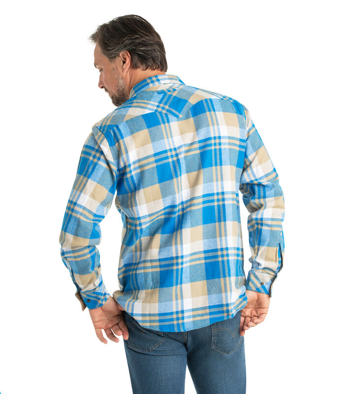 Men's Shotgun Western Flannel Shirt image number 4