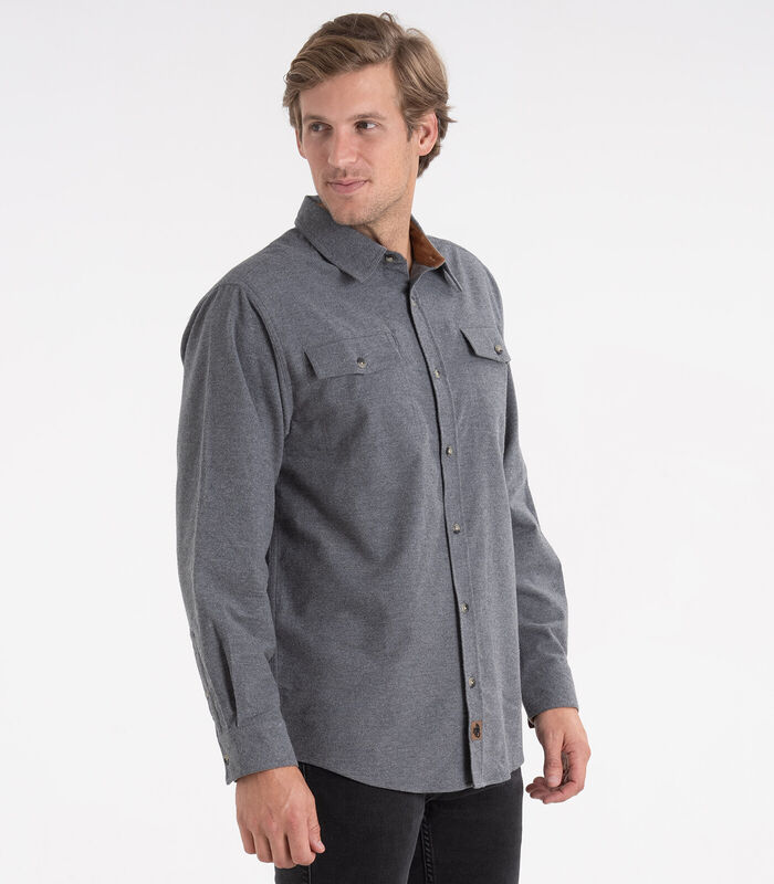 Men's Buck Camp Flannel Shirt image number 2