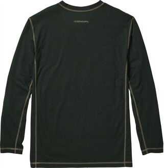 Men's Maverick Slub Henley Long Sleeve Shirt