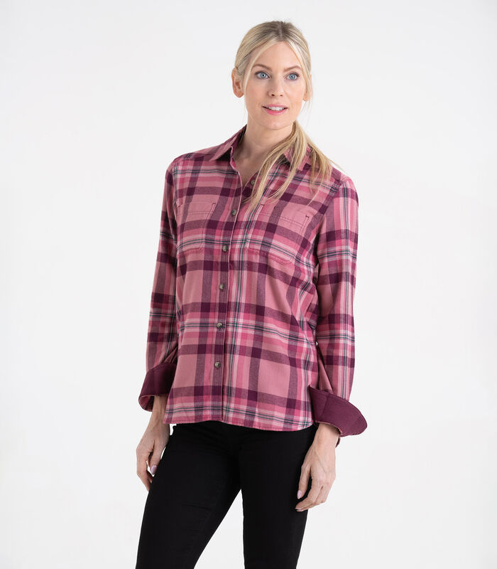 Women's Legendary Comfort Fit Flannel Shirt image number 2