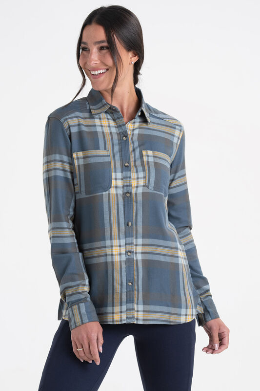 Women's Legendary Comfort Fit Flannel Shirt image number 2