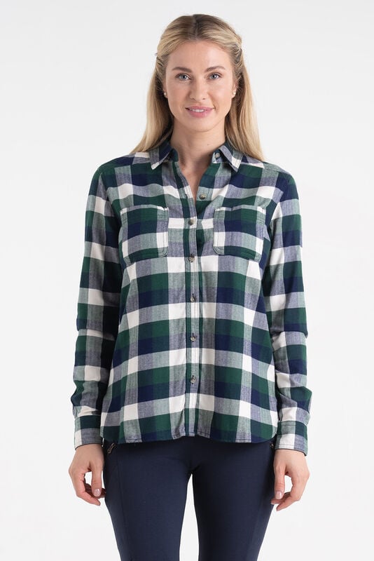 Women's Legendary Comfort Fit Flannel Shirt image number 2