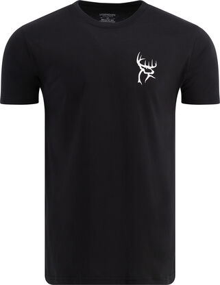 Men's Buck Commander Camo Filled Flag Short Sleeve T-Shirt
