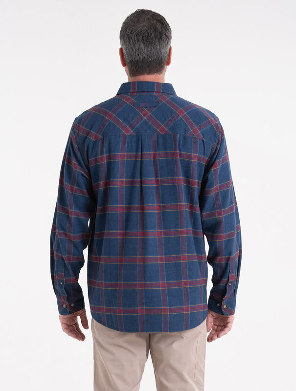 Men's Buck Camp Flannel Shirt image number 4
