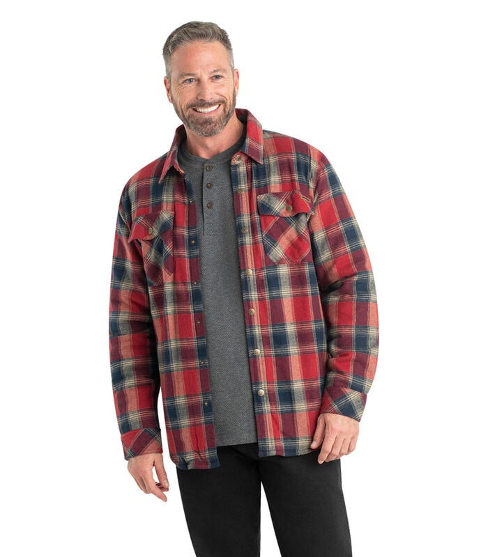 Men's Archer Thermal Lined Flannel Shirt Jacket image number 3
