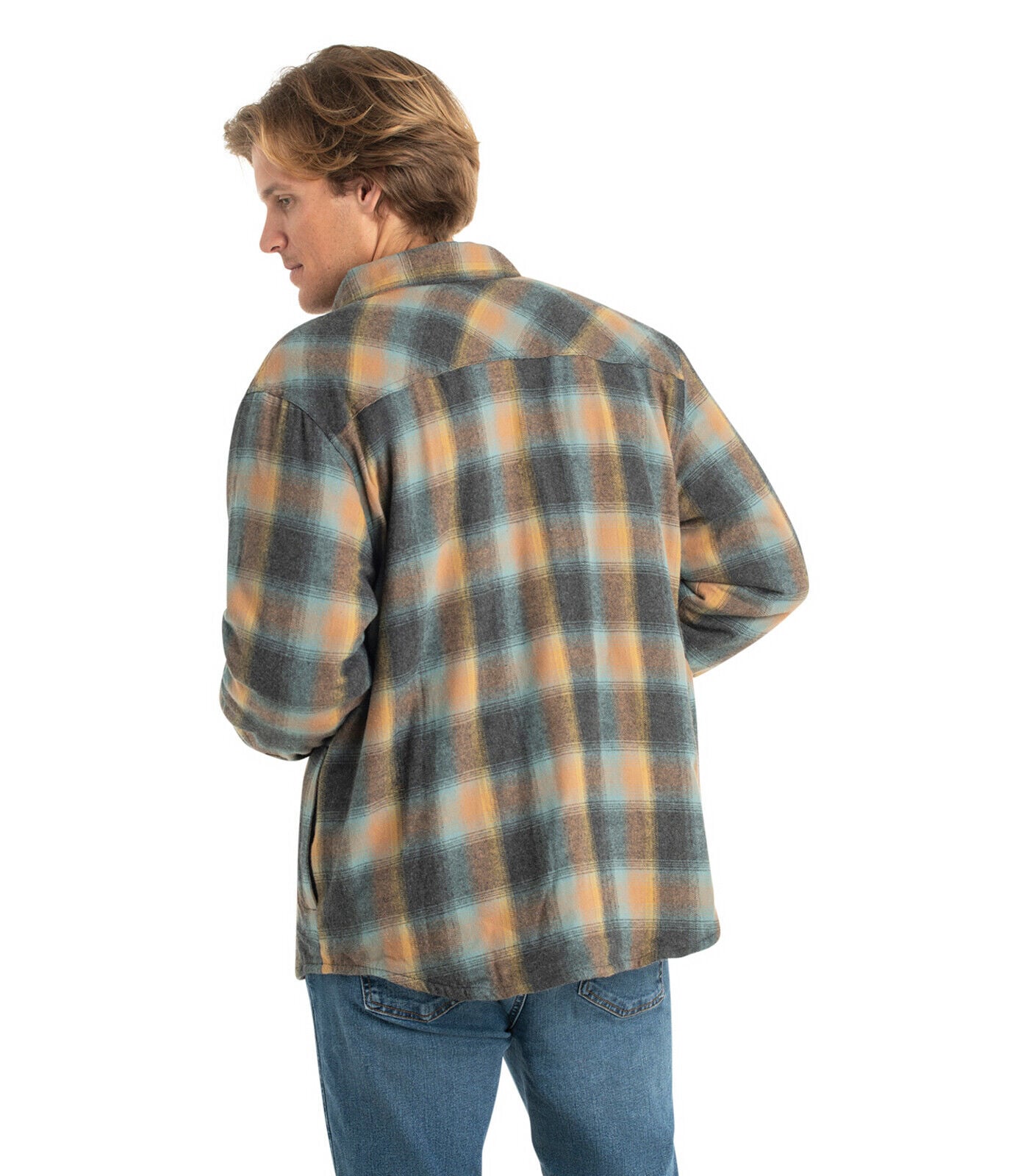 Men's Archer Thermal-Lined Flannel Shirt Jacket | Rugged