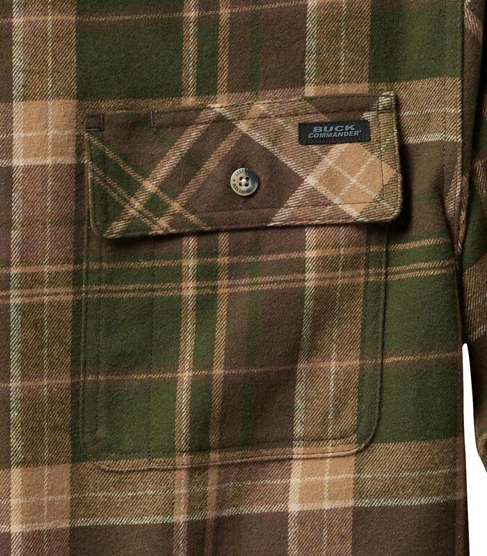 Men's Buck Commander Legacy Flannel Shirt image number 2