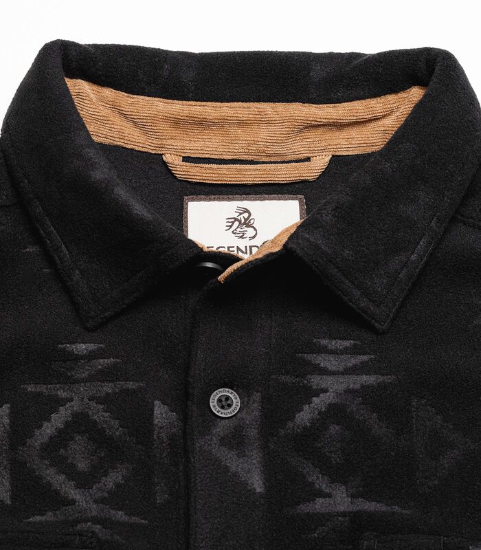 Men's Heavyweight Navigator Fleece Shirt image number 3