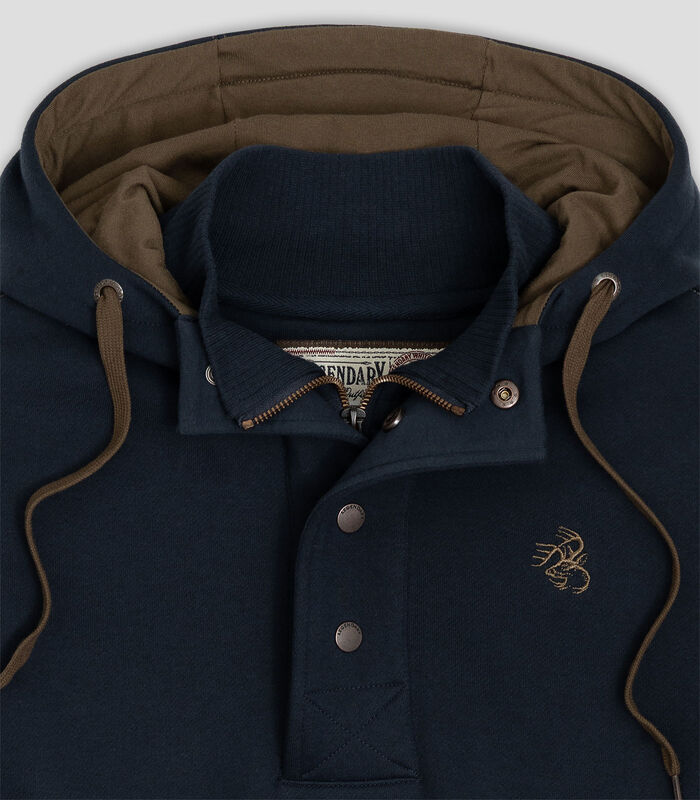 Men's Tough as Buck 1/4 Zip Action Hoodie image number 2
