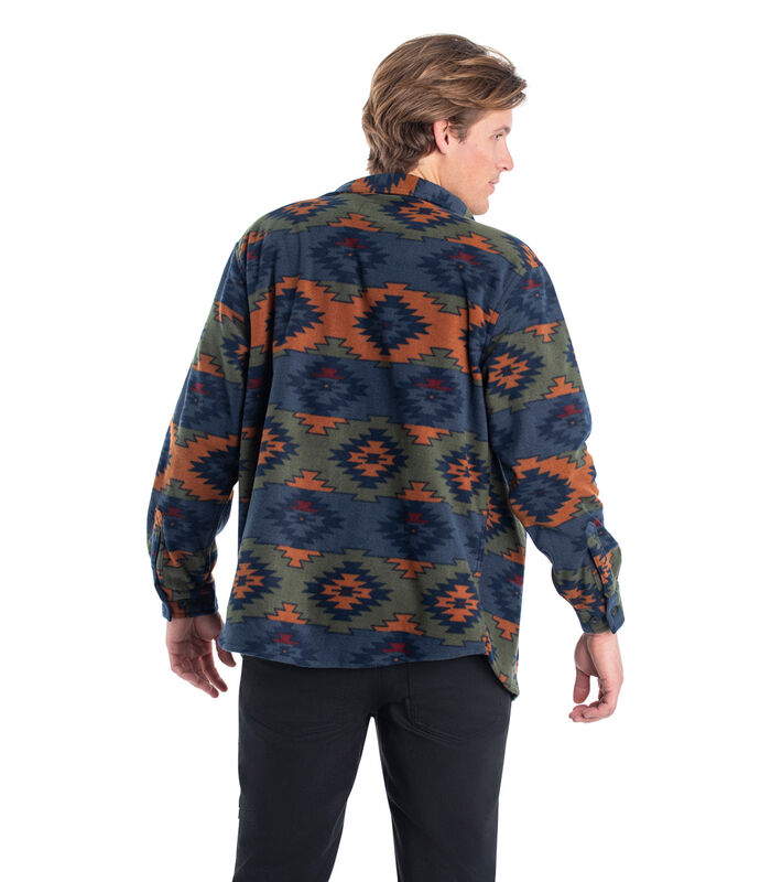 Men's Heavyweight Navigator Fleece Shirt image number 4