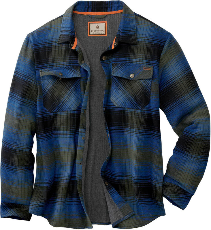 Men's Archer Thermal Lined Flannel Shirt Jacket image number 0