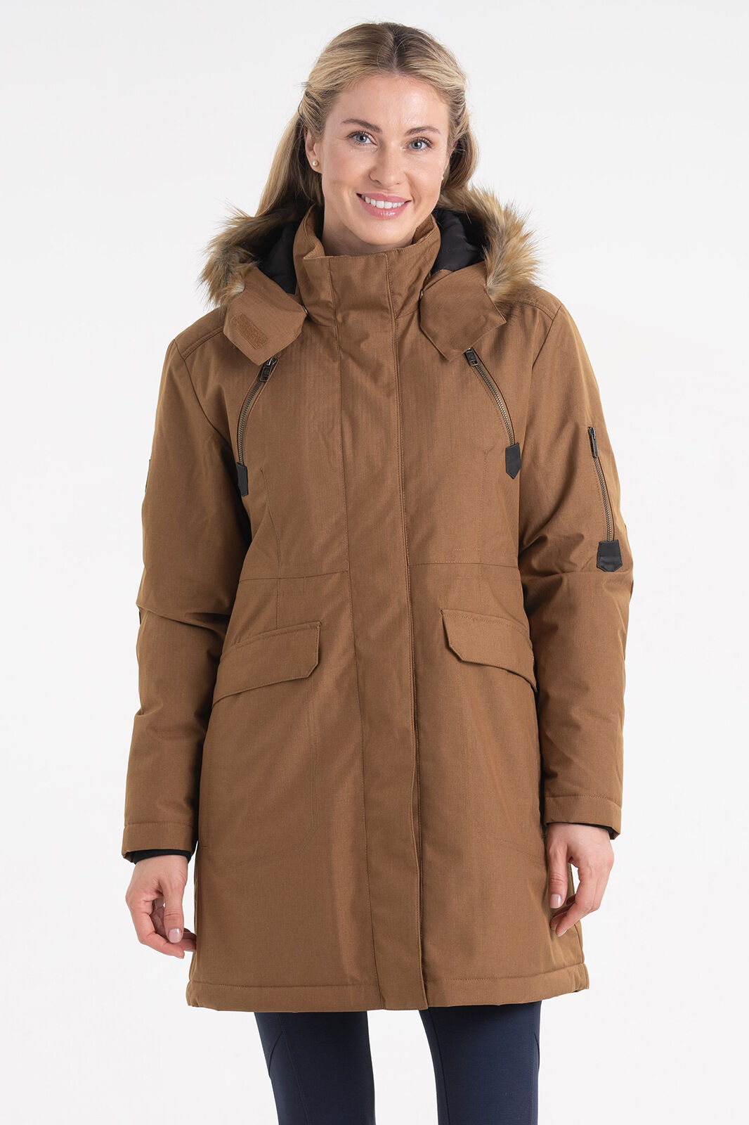 Women s Waterproof Anchorage Parka Stylish 4 Pocket Women s Parka