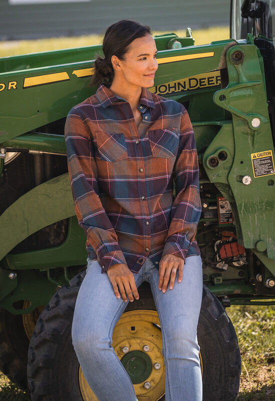 Women's Cottage Escape Flannel Shirt image number 5