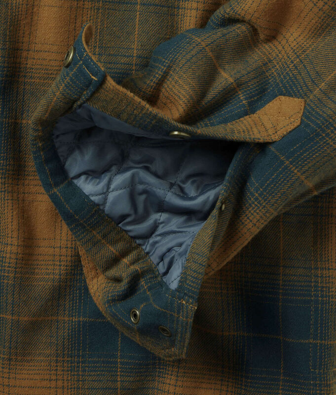 Men's Archer Thermal Lined Flannel Shirt Jacket image number 4