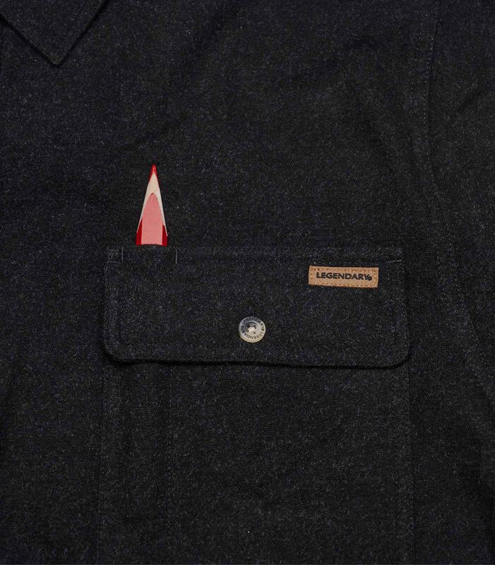 Men's Buck Camp Flannel Shirt image number 4