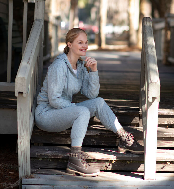 Women's Half Zip Performance Quilted Comfort Hoodie image number 5